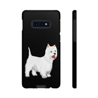West Highland White Terrier Tough Cell Phone Cases, Impact Resistant, Matte or Glossy, FREE Shipping, Made in USA!!
