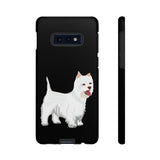 West Highland White Terrier Tough Cell Phone Cases, Impact Resistant, Matte or Glossy, FREE Shipping, Made in USA!!