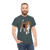Beagle Unisex Heavy Cotton Tee, Made in the USA!!