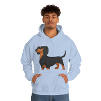 Dachshund Unisex Heavy Blend™ Hooded Sweatshirt, S - 5XL, 13 Colors, Cotton/Polyester, FREE Shipping, Made in USA!!