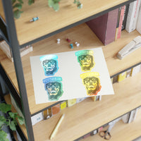 Rottweiler Sticker Sheets, 2 Image Sizes, 3 Image Surfaces, Water Resistant Vinyl, FREE Shipping, Made in USA!!