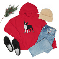 Boston Terrier Unisex Heavy Blend™ Hooded Sweatshirt, S - 5XL, 12 Colors, Cotton/Polyester, FREE Shipping, Made in USA!!