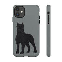 Cane Corso Tough Cell Phone Cases, Two Layers for Protection, Impact Resistant, Made in the USA!!