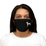 Weimaraner Mixed-Fabric Face Mask