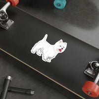 West Highland White Terrier Die-Cut Stickers, 5 Sizes, Water Resistant Vinyl, Indoor/Outdoor, Matte Finish, FREE Shipping, Made in USA!!