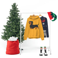 Dachshund Unisex Heavy Blend™ Hooded Sweatshirt, S - 5XL, 13 Colors, Cotton/Polyester, FREE Shipping, Made in USA!!
