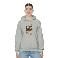 Chihuahua Unisex Heavy Blend Hooded Sweatshirt, Cotton/Polyester, S- 5XL, 13 Colors, Free Shipping, Made In Usa!!