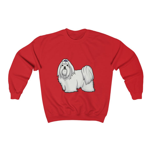 Maltese Unisex Heavy Blend™ Crewneck Sweatshirt, S - 3XL, 11 Colors, Cotton/Polyester, Loose Fit, FREE Shipping, Made in USA!!