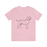 Labrador Retriever Unisex Jersey Short Sleeve Tee