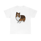 Shetland Sheepdog Unisex Heavy Cotton Tee