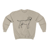 Labrador Retriever Unisex Heavy Blend Crewneck Sweatshirt