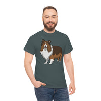 Shetland Sheepdog Unisex Heavy Cotton Tee
