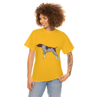 German Shorthaired Pointer Unisex Heavy Cotton Tee