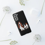 Basset Hound Tough Cases, 33 Sizes, Google, Samsung, iPhone, Matte or Glossy, Impact Resistant, Dual Layer Case, FREE Shipping, Made in USA!!