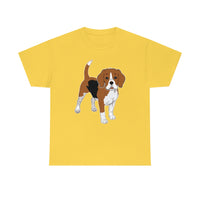Beagle Unisex Heavy Cotton Tee, Made in the USA!!