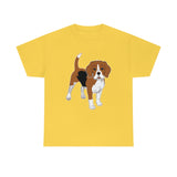 Beagle Unisex Heavy Cotton Tee, Made in the USA!!