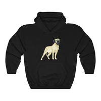 Mastiff Unisex Heavy Blend™ Hooded Sweatshirt, 50-50 Cotton, Polyester, S-5XL, Made in the USA!!