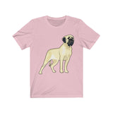 Mastiff Unisex Jersey Short Sleeve Tee, S-3XL, 17 Colors Available, Soft Cotton, Made in the USA!!