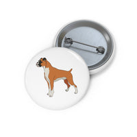 Boxer Custom Pin Buttons