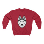 Siberian Husky Unisex Heavy Blend™ Crewneck Sweatshirt, S - 5XL, 7 Colors, FREE Shipping, Made in USA!!