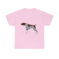 German Shorthaired Pointer Unisex Heavy Cotton Tee