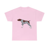German Shorthaired Pointer Unisex Heavy Cotton Tee
