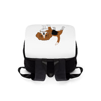 Beagle Unisex Casual Shoulder Backpack