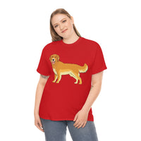 Golden Retriever Unisex Heavy Cotton Tee