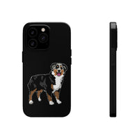 Australian Shepherd Case Mate Tough Cell Phone Cases, Wireless Charging, Extremely Strong Plastic, FREE Shipping, Made in USA!!