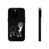 Australian Shepherd Case Mate Tough Cell Phone Cases, Wireless Charging, Extremely Strong Plastic, FREE Shipping, Made in USA!!