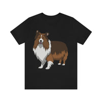 Shetland Sheepdog Unisex Jersey Short Sleeve Tee