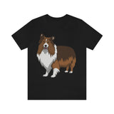 Shetland Sheepdog Unisex Jersey Short Sleeve Tee