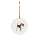 Beagle Ceramic Ornaments