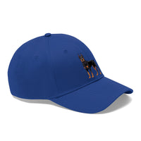 Doberman Pinscher Unisex Twill Hat