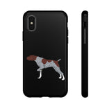 German Shorthaired Pointer Tough Cell Phone Cases