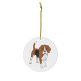 Beagle Ceramic Ornaments