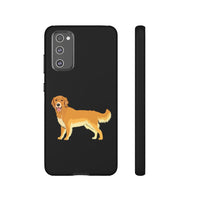 Golden Retriever Cell Phone Cases, Samsung, iPhone, Google, Impact Resistant, Dual Layer for Protection, FREE Shipping, Made in USA!!
