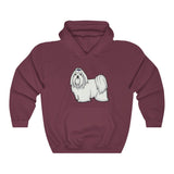 Maltese Unisex Heavy Blend™ Hooded Sweatshirt, S - 5XL, 12 Colors, Cotton/Polyester, FREE Shipping, Made in USA!!