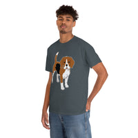 Beagle Unisex Heavy Cotton Tee, Made in the USA!!