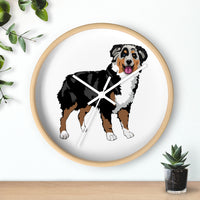 Australian Shepherd Wall clock