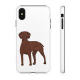 Vizsla Tough Cell Phone Cases, 19 Cases, Samsung and iPhone, Impact Resistant, Made in the USA!!