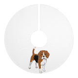 Beagle Personalized Christmas Tree Skirts