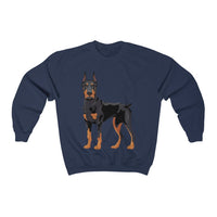 Doberman Pinscher Unisex Heavy Blend™ Crewneck Sweatshirt