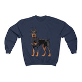 Doberman Pinscher Unisex Heavy Blend™ Crewneck Sweatshirt