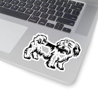 Shih Tzu Kiss-Cut Stickers