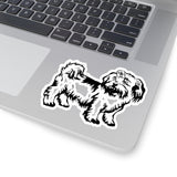 Shih Tzu Kiss-Cut Stickers