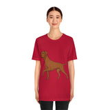 Rhodesian Ridgeback Unisex Jersey Short Sleeve Tee, S - 3XL, 16 Colors, Light Fabric Cotton, FREE Shipping, Made in USA!!