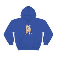 French Bulldog Unisex Heavy Blend Hooded Sweatshirt, S - 5XL, 12 Colors, FREE Shipping, Made in USA!!