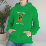 Airedale Terrier Unisex Heavy Blend Hooded Sweatshirt, S - 5XL, 12 Colors, Cotton/Polyester, FREE Shipping, Made in USA!!