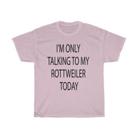 Rottweiler Unisex Heavy Cotton Tee